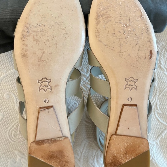 Calvin Klein Gladiator Sandals in Pale Flesh Color - Picture 7 of 9